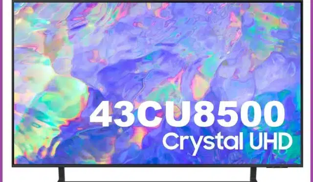 Samsung 43CU8500 Panel üreticisi