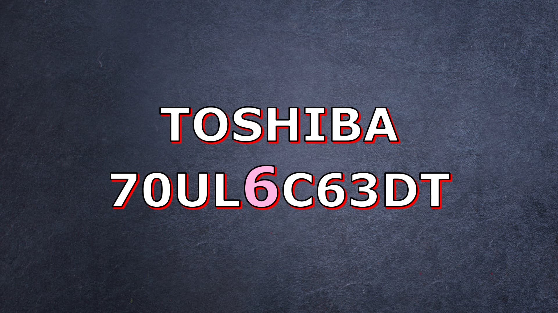 TOSHIBA 70UL6C63DT UHD DLED 17MB180E_G31 Panel Teknik Özellikleri