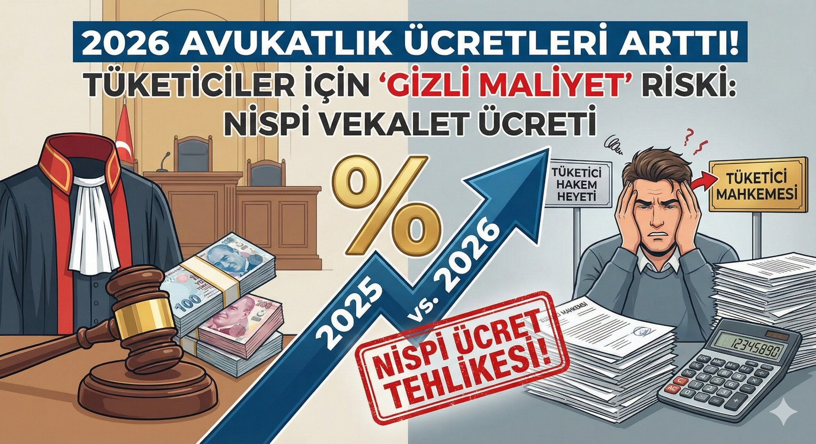 2026 Avukatlık Ücretleri ve Tüketiciler İçin “Gizli” Maliyet Riski