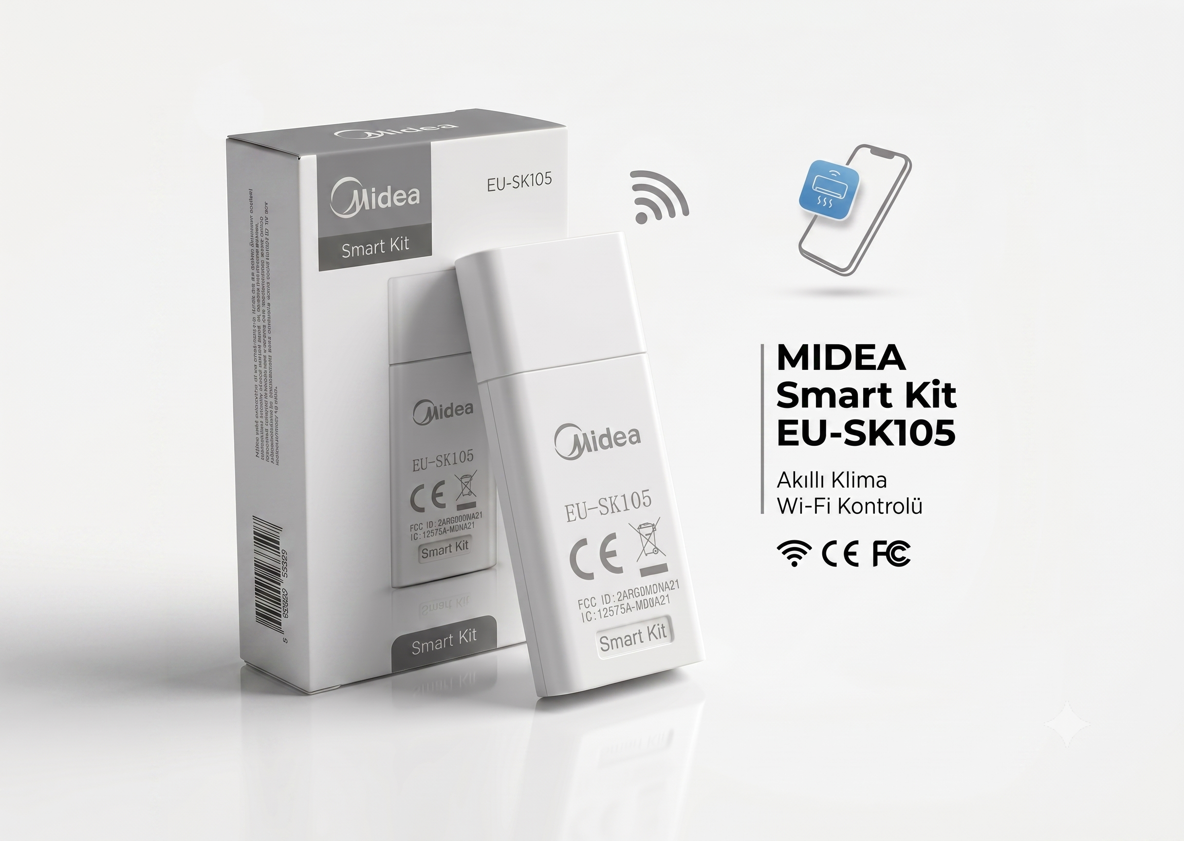 Samsung Klima WiFi Kiti: Midea Üretimi Modeller İçin Akıllı Kontrol Çözümü